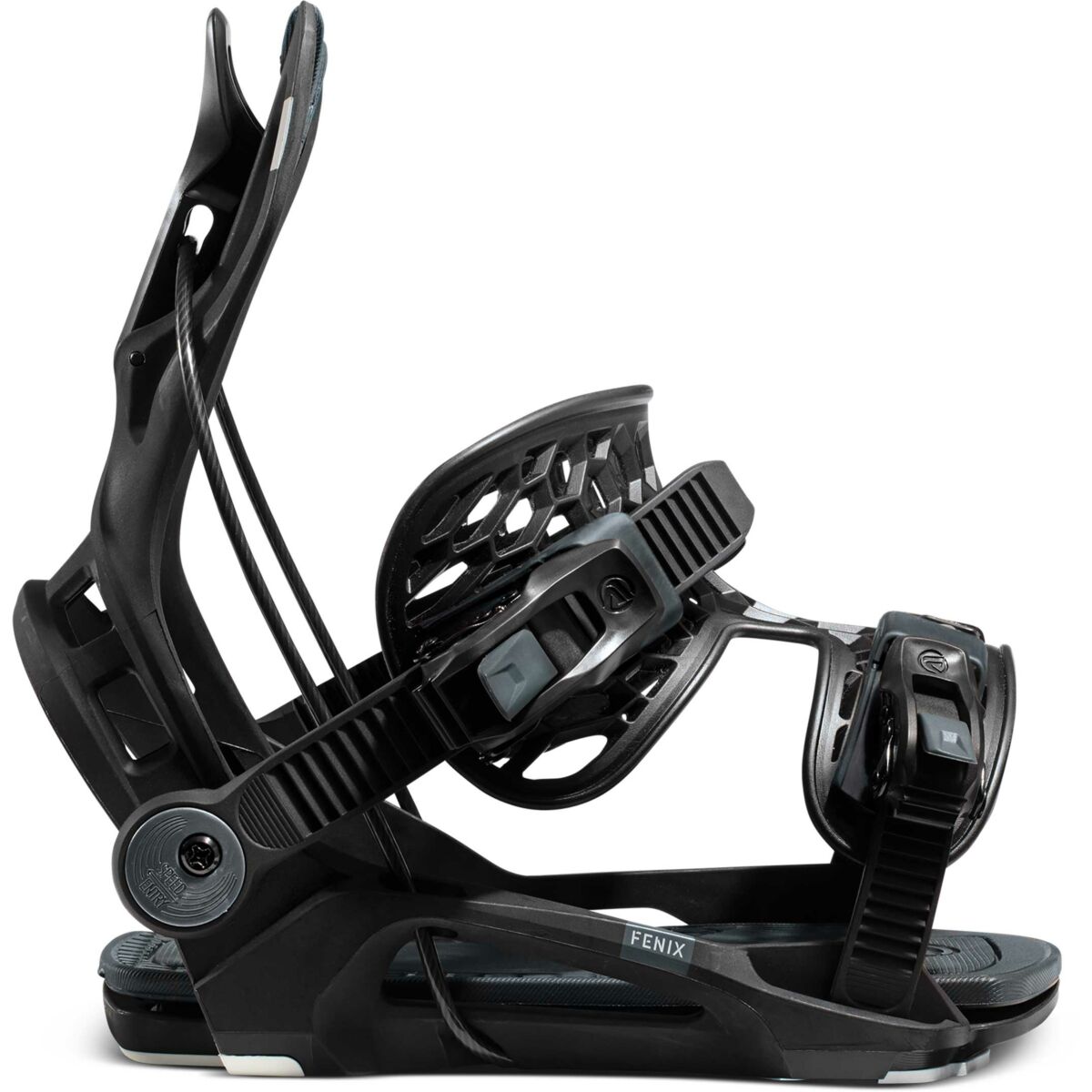 Flow Heren Snowboardbinding Fuse Black M